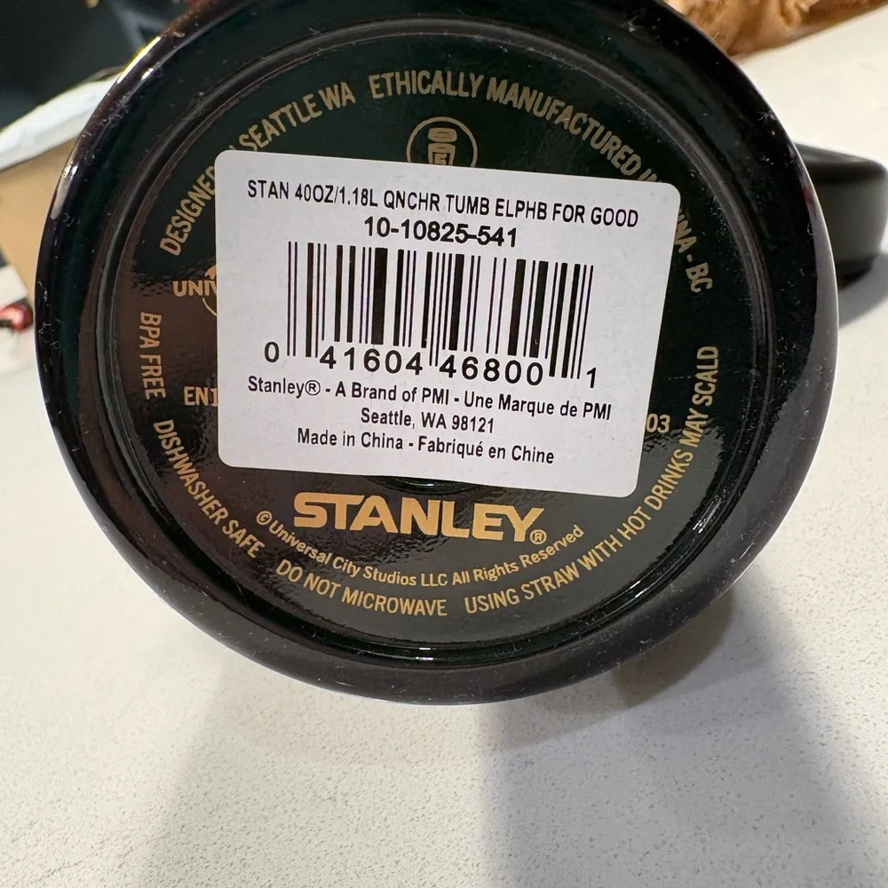 NWT Stanley 40 oz Stainless Steel Tumbler Elphaba For Good - Picture 6 of 6